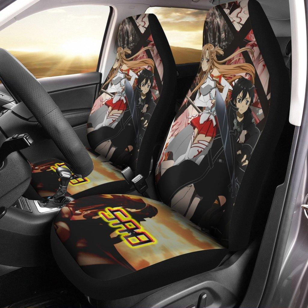 Kirito Sword Art Online Anime Car Seat Covers Fan Gift