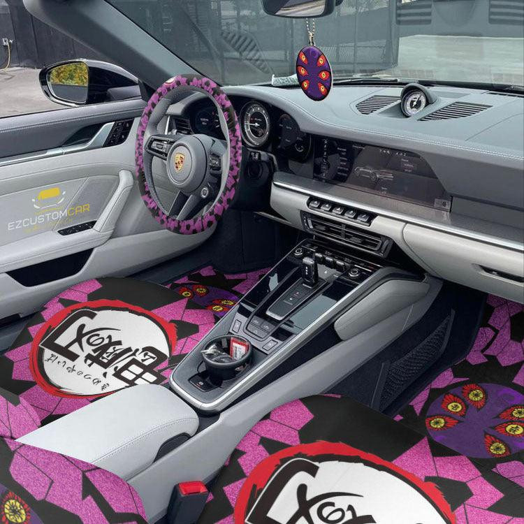 Kokushibo Demon Slayer Car Mats x Seat Covers Set
