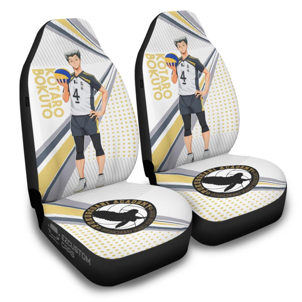 Kotaro Bokuto Haikyuu Anime Car Seat Covers