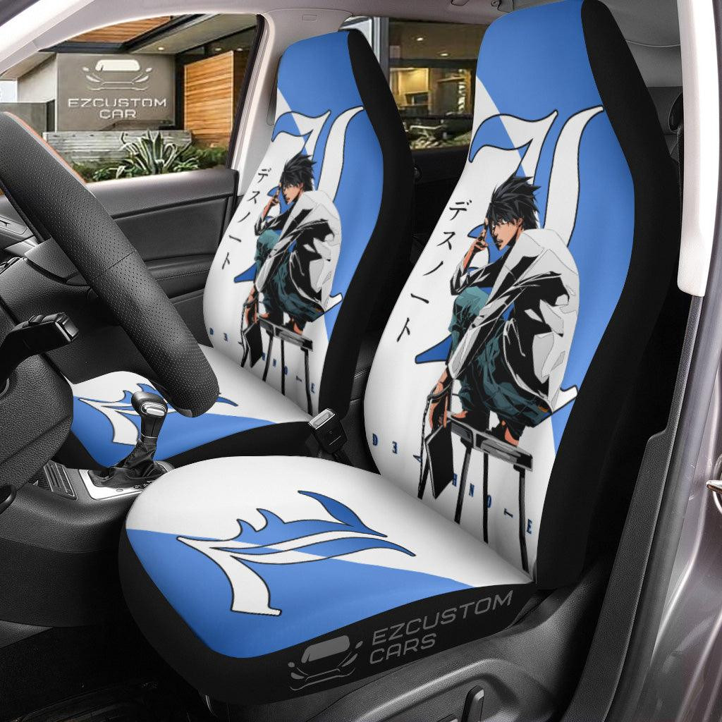 Death Note Anime Steering Wheel Cover Custom Lawliet (L) Anime Car Accessories