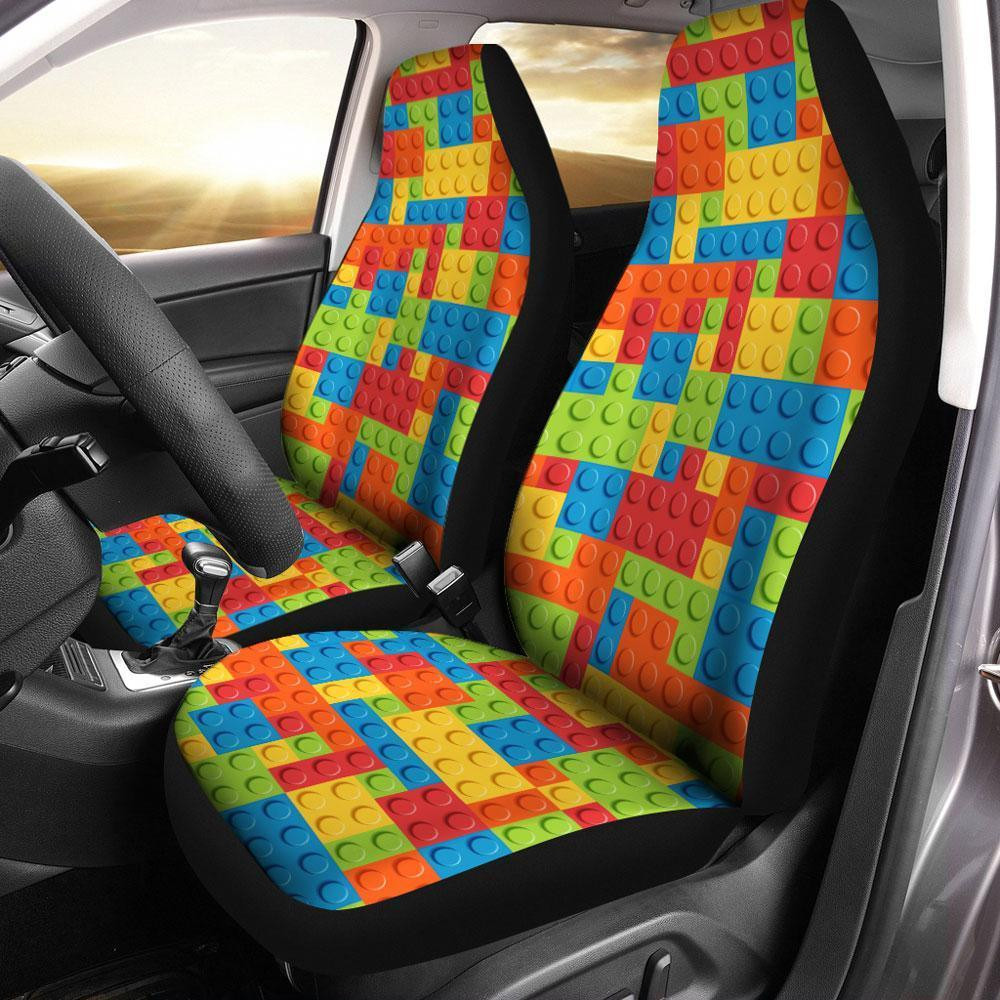 Lego Pattern Car Seat Covers Lego Pattern Car Seat Covers