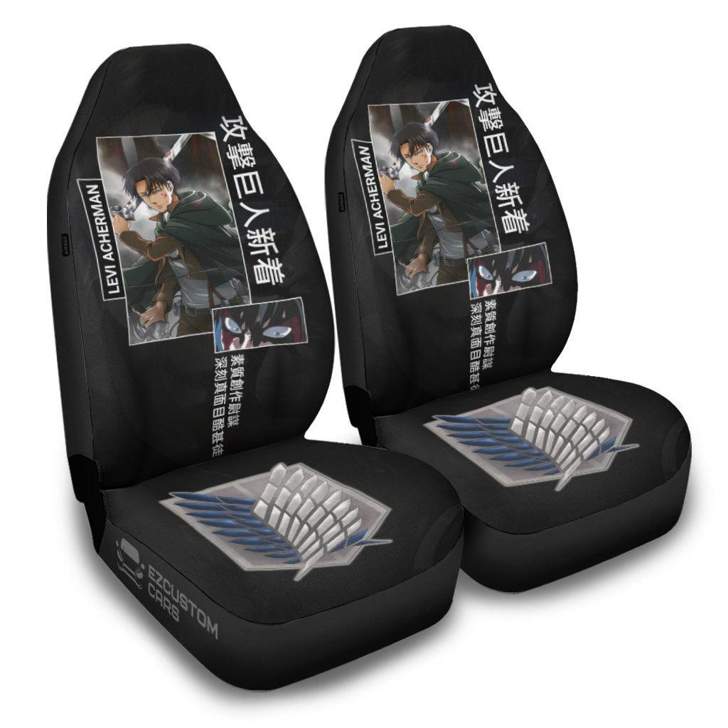 Levi Attack on Titan Car Seat Covers