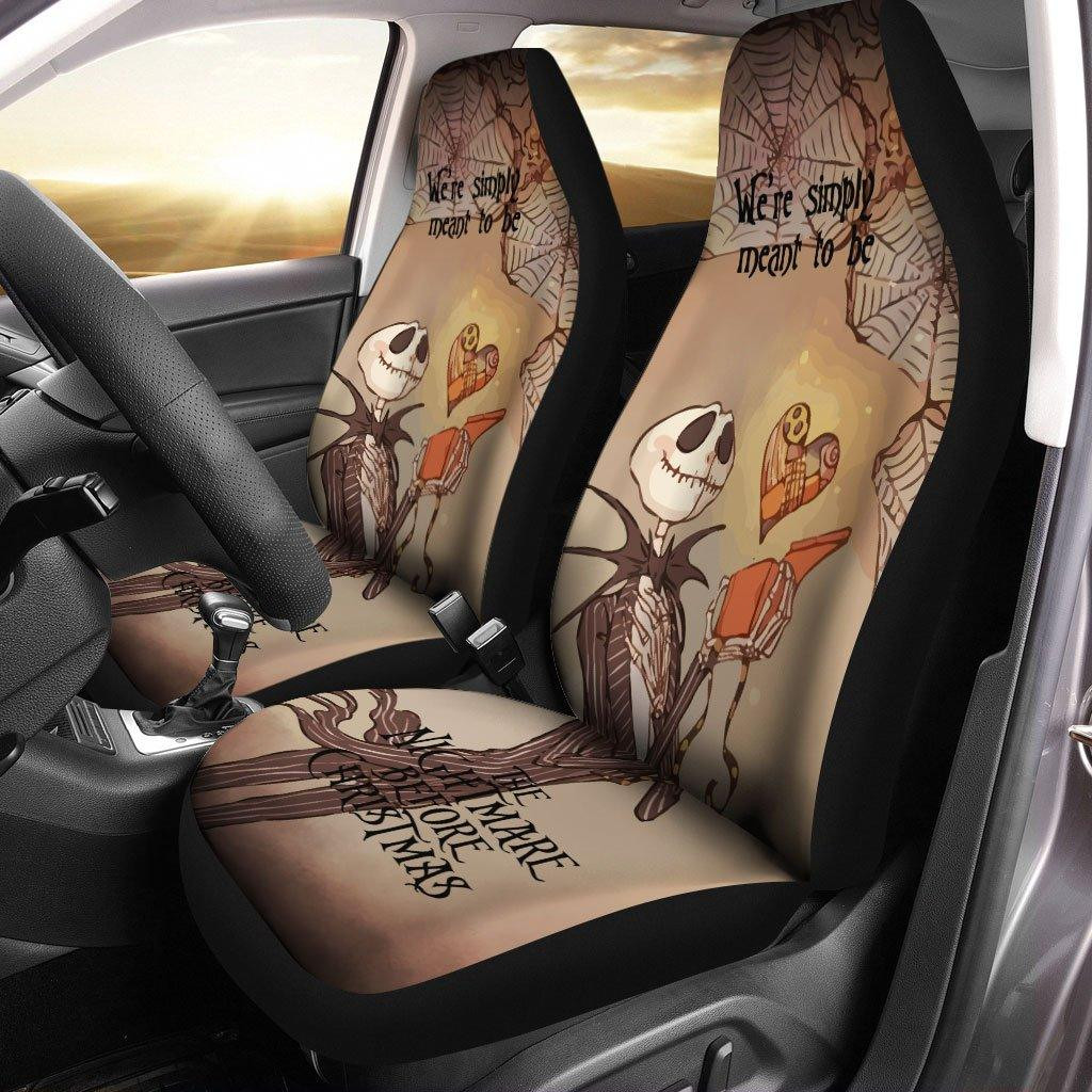 Cool Jack Nightmare Before Christmas Car Seat Covers