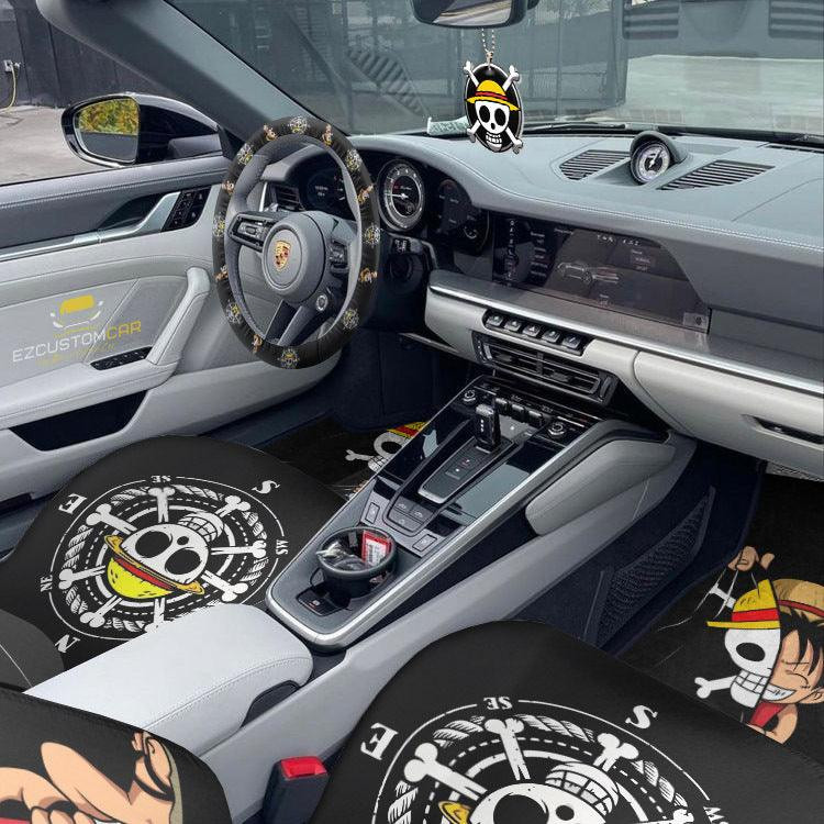 Luffy One Piece Car Mats x Seat Covers