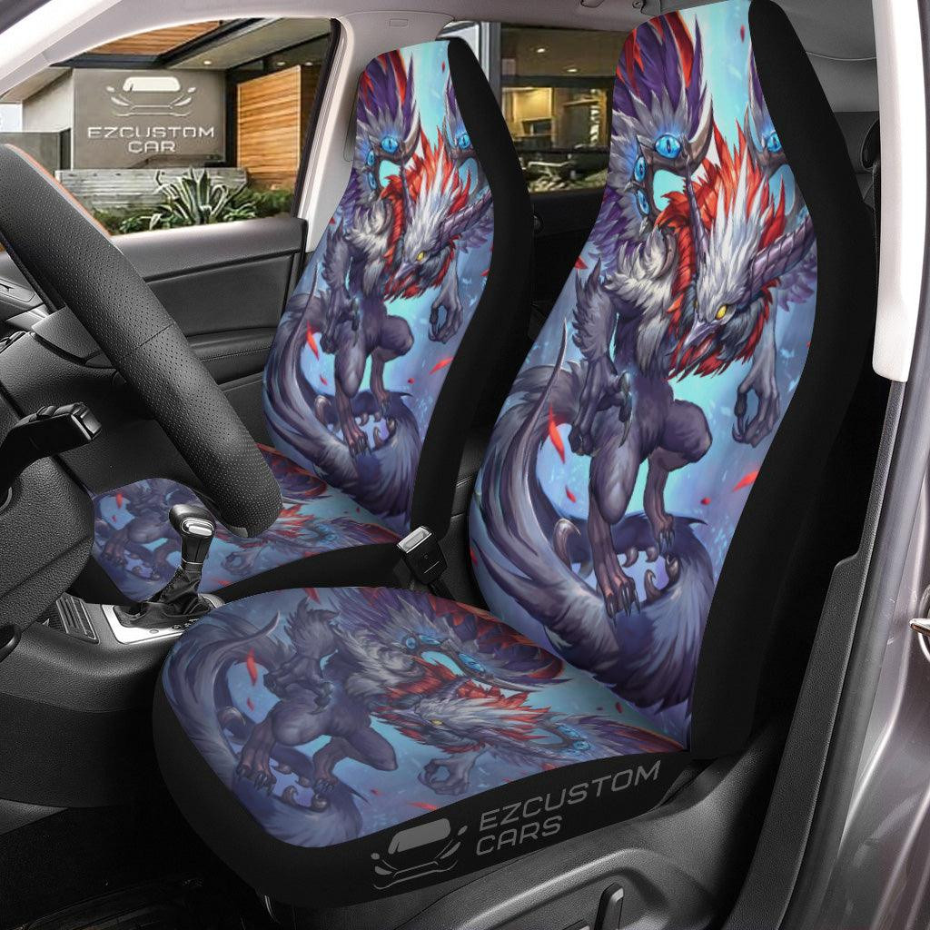 Magical Mythical Creatures Car Seat Covers Custom Mythical Creatures Car Accessories