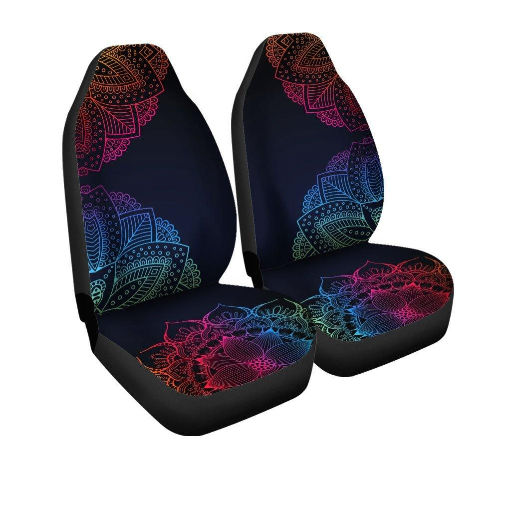 Beauty Mandala Luxury Car Seat Covers