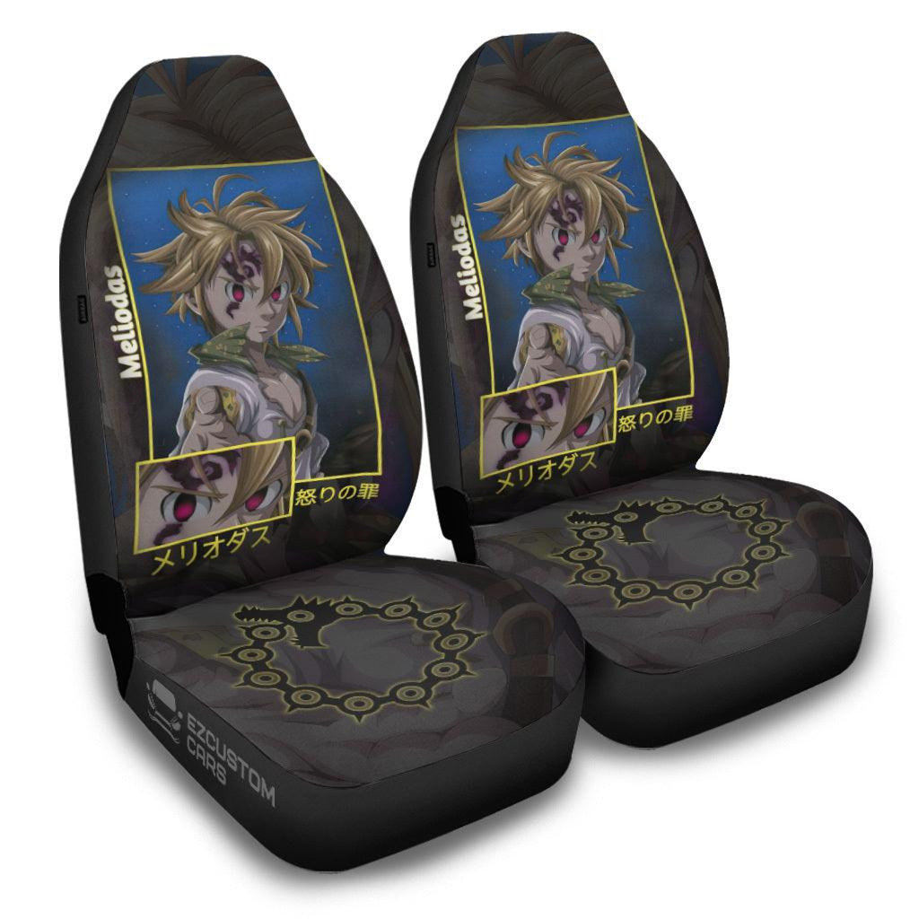 Meliodas 7 Deadly Sins Custom Car Seat Covers – Anime Accessories
