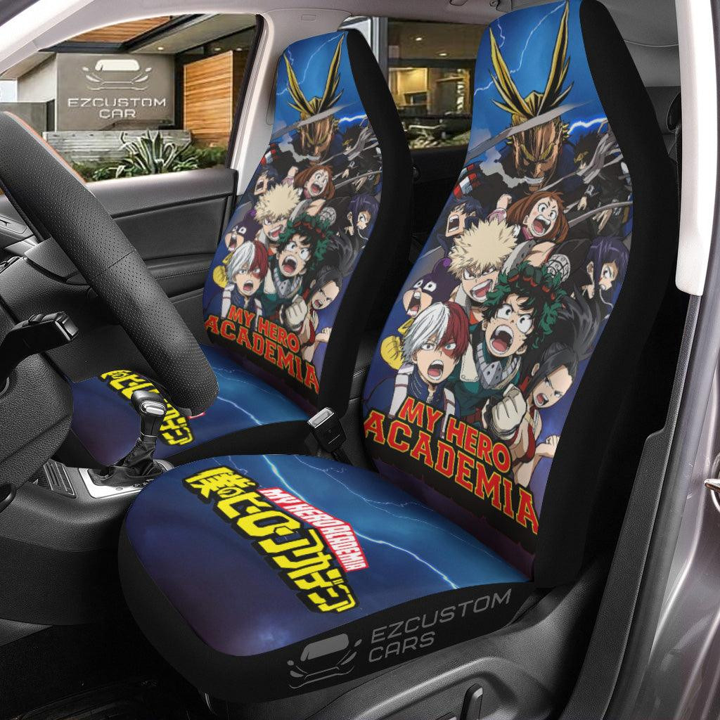 MHA Heroes x Villains Car Accessories Anime Car Seat Covers