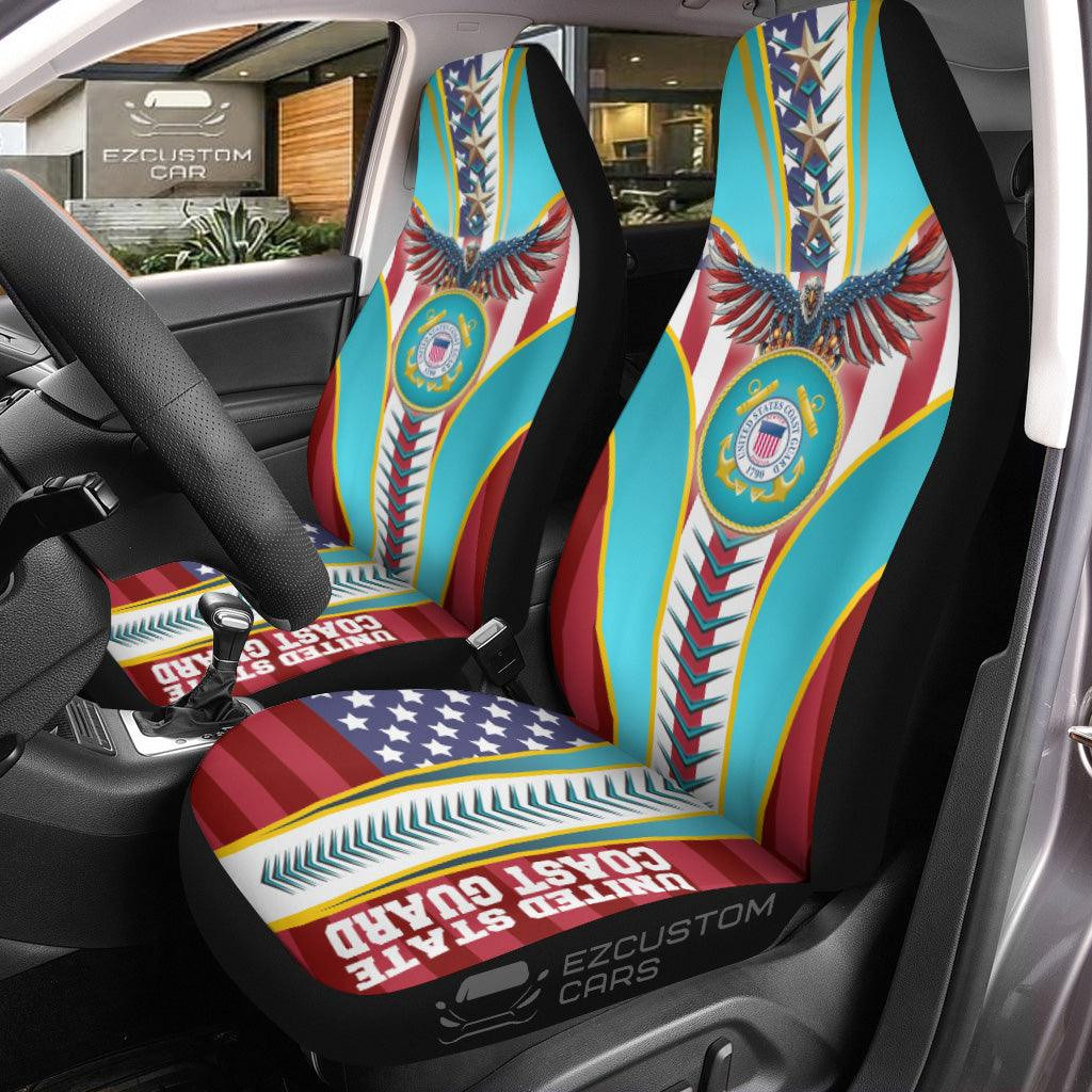 Military Car Seat Covers Coast Guard