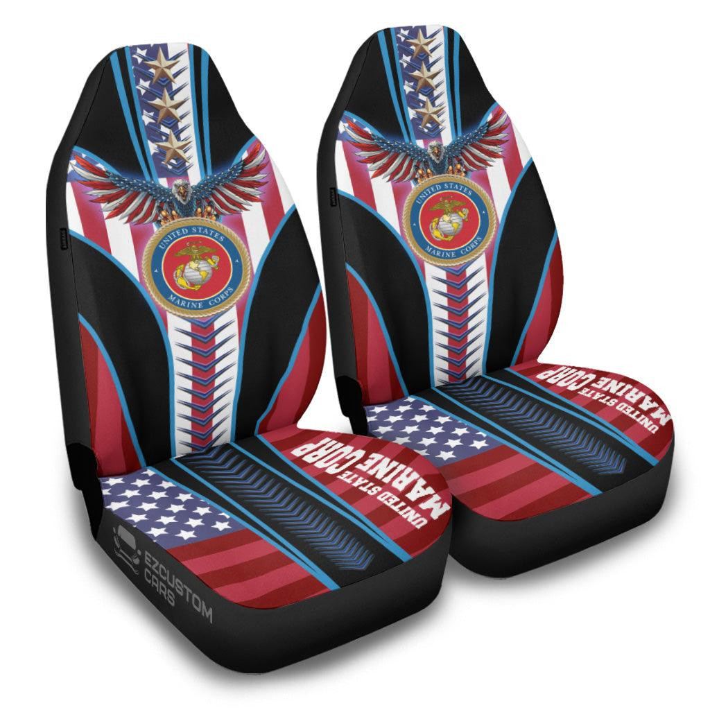 Military Car Seat Covers Marine Corps