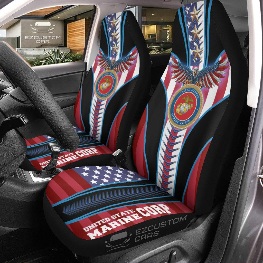 Military Car Seat Covers Marine Corps