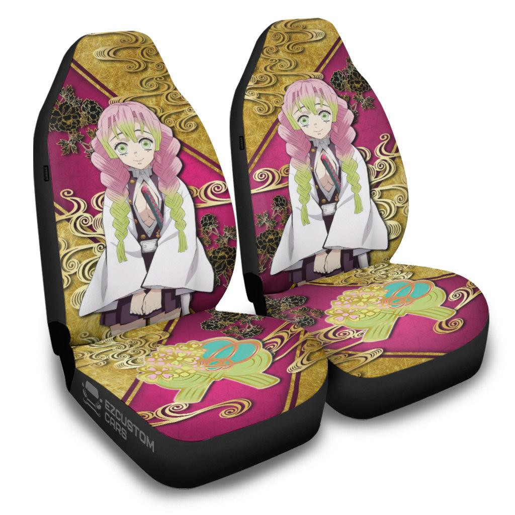 Demon Slayer Mitsuri Kanroji Customized Car Seat Covers
