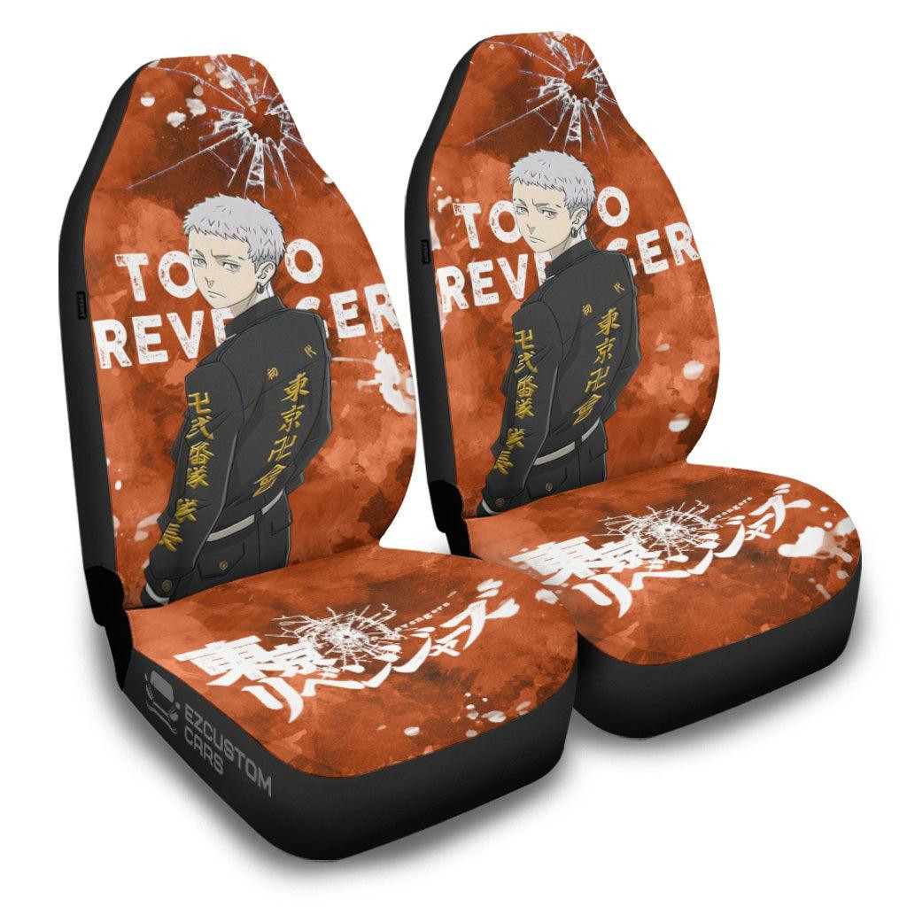 Mitsuya Tokyo Revengers Anime Car Seat Covers