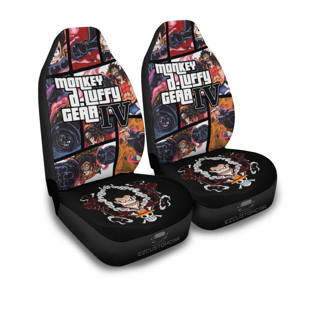Monkey D Luffy Gear 5 Car Seat Covers