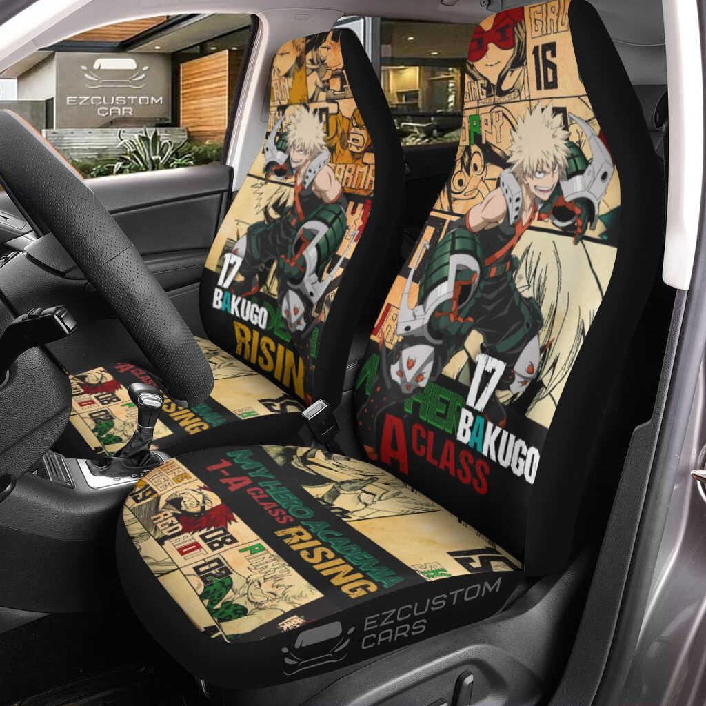 Bakugo My Hero Academia Anime Car Seat Covers