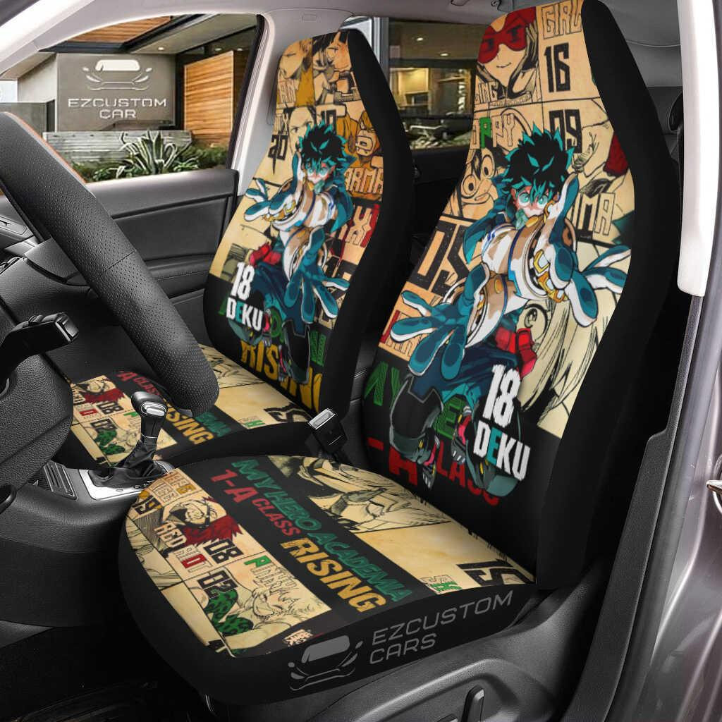 My Hero Academia Car Accessories Anime Car Seat Covers Deku MHA
