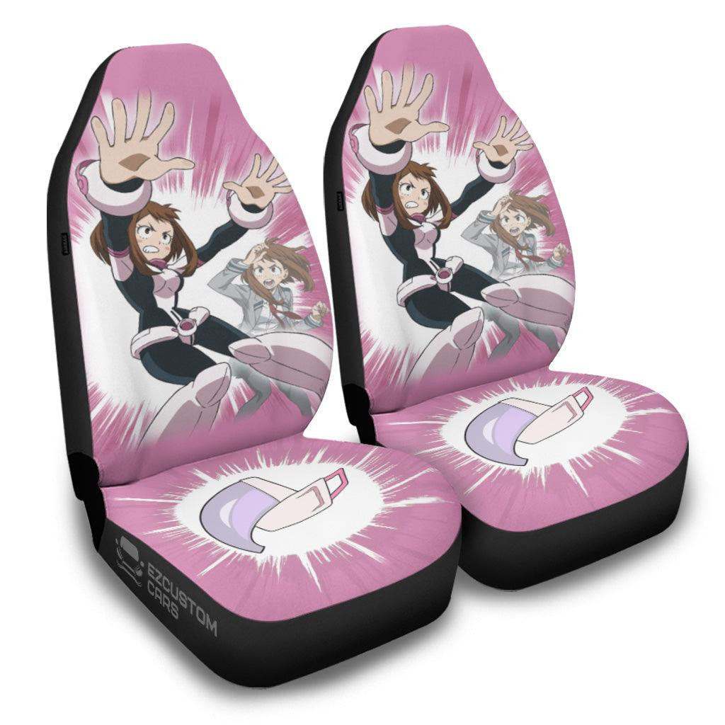 My Hero Academia Car Accessories Anime Car Seat Covers Uraraka Ochaco MHA