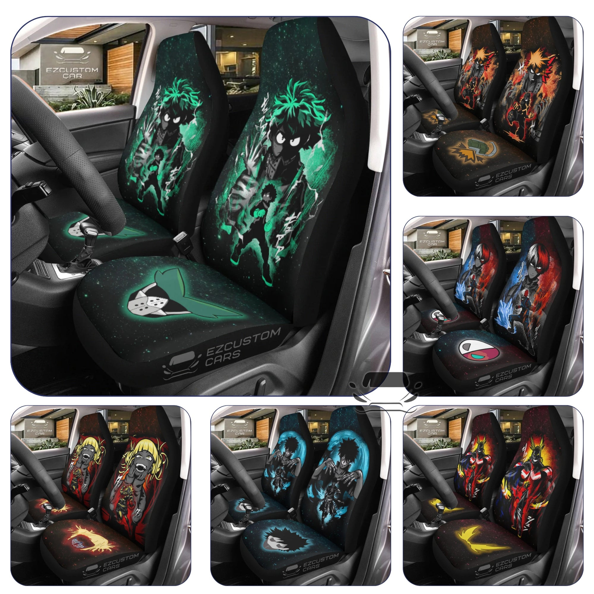 My Hero Academia Car Seat Covers – Enhance Comfort and Protection in Your Vehicle
