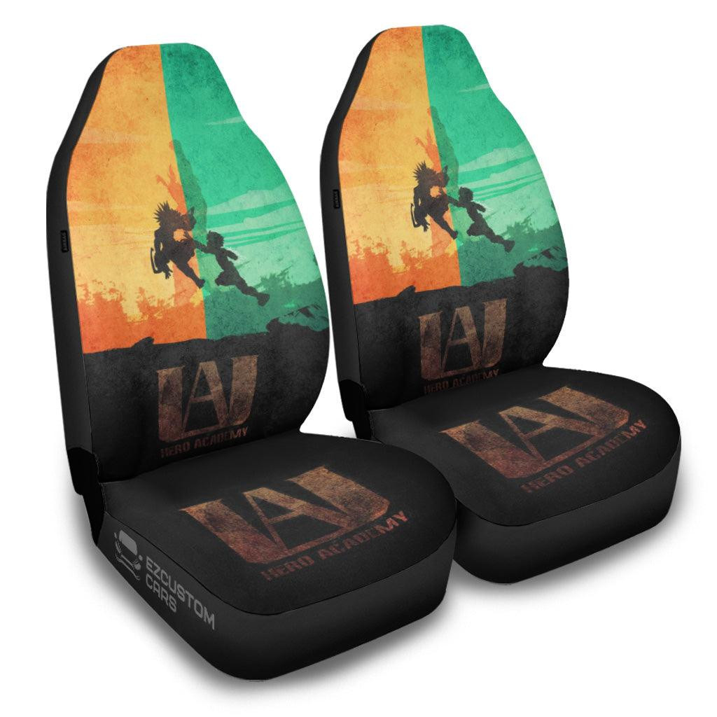 My hero Academia Izuku And Bakugo Car Seat Covers Car Accessories