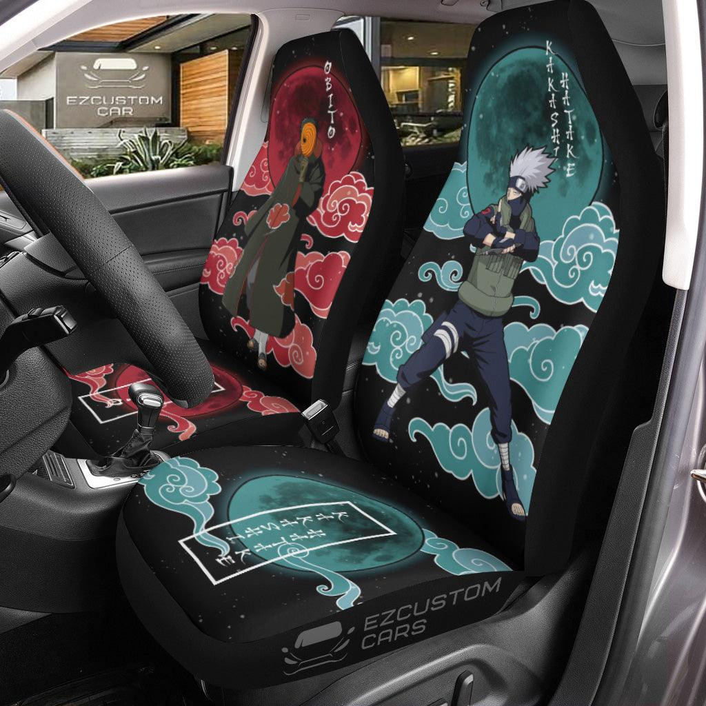 Kakashi and Obito Naruto Anime Car Seat Covers