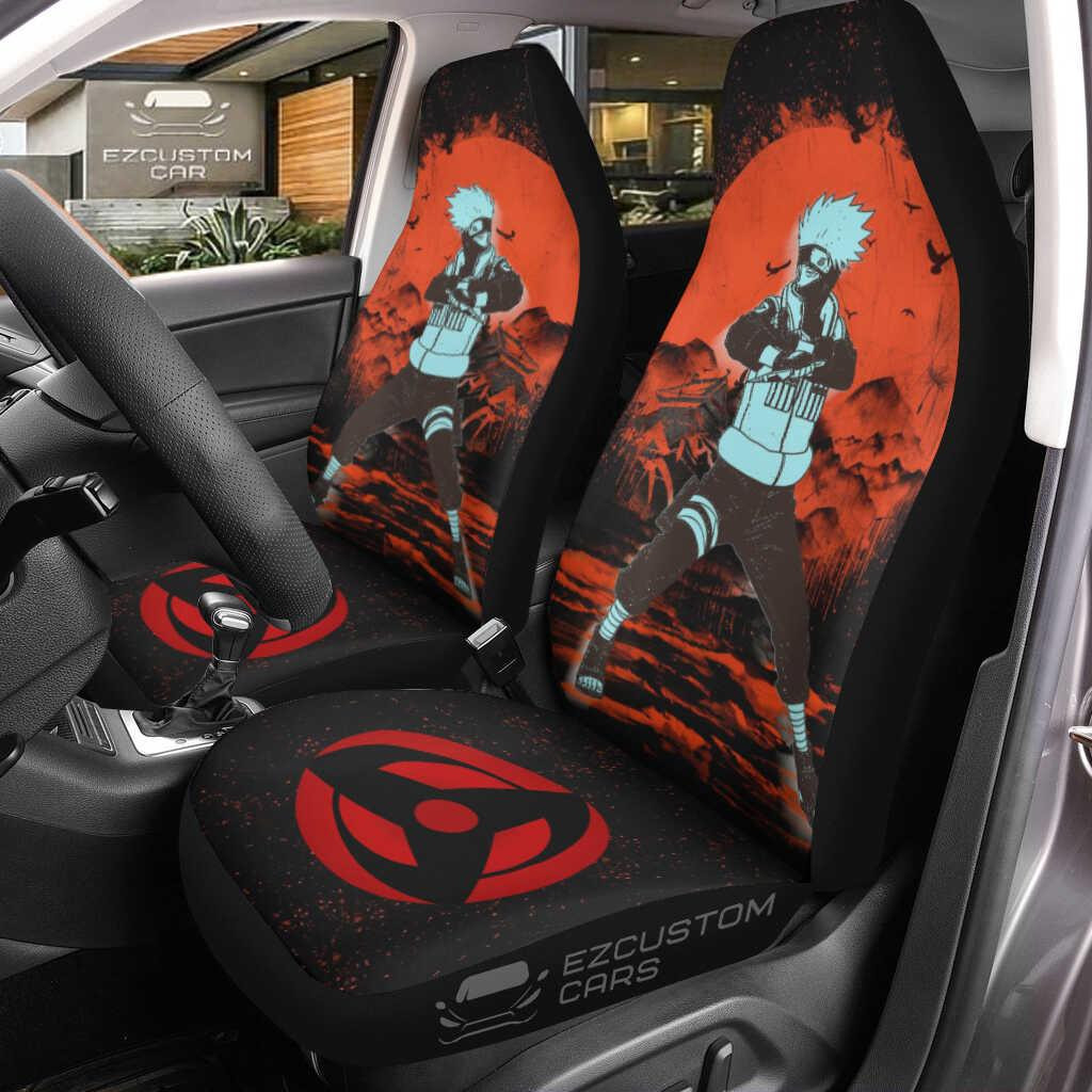 Naruto Anime Car Seat Covers Kakashi Mix Antique Artwork