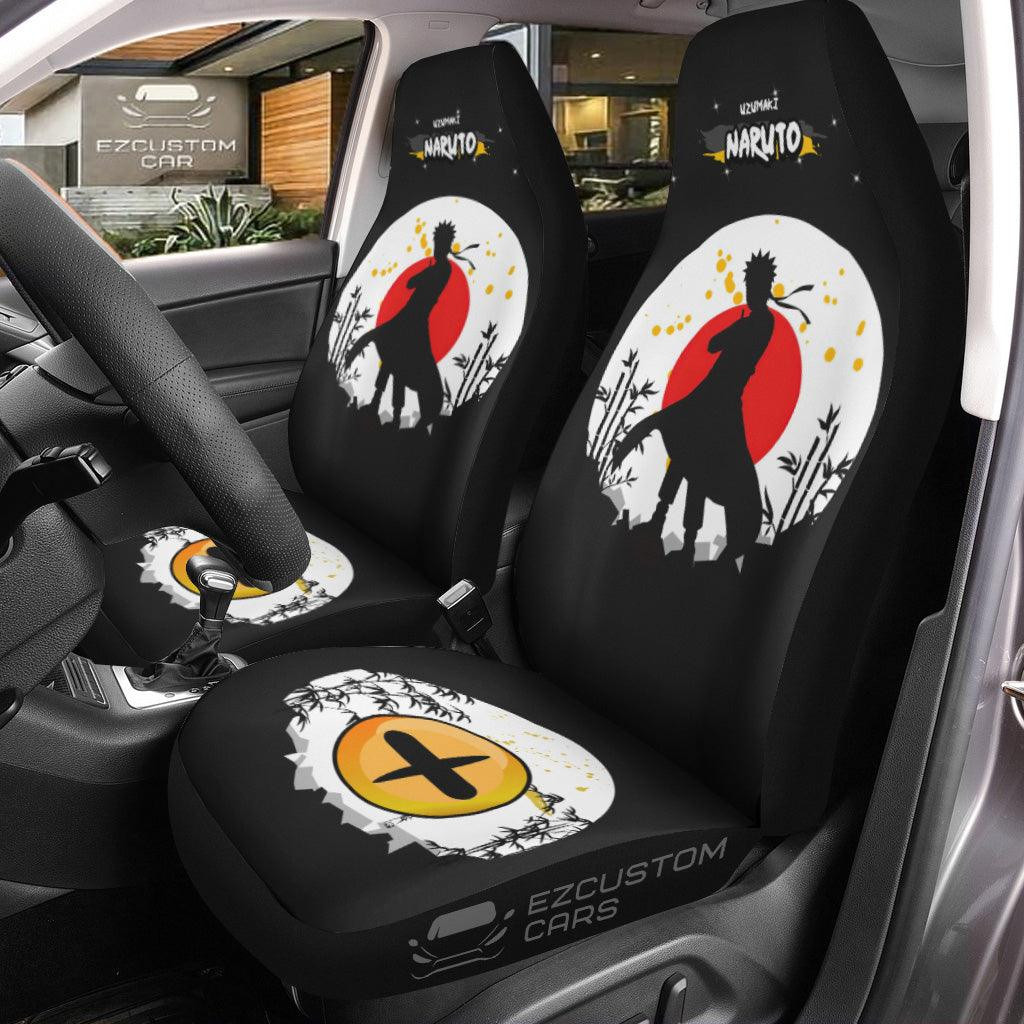 Fu and Chomei Naruto Car Seat Covers