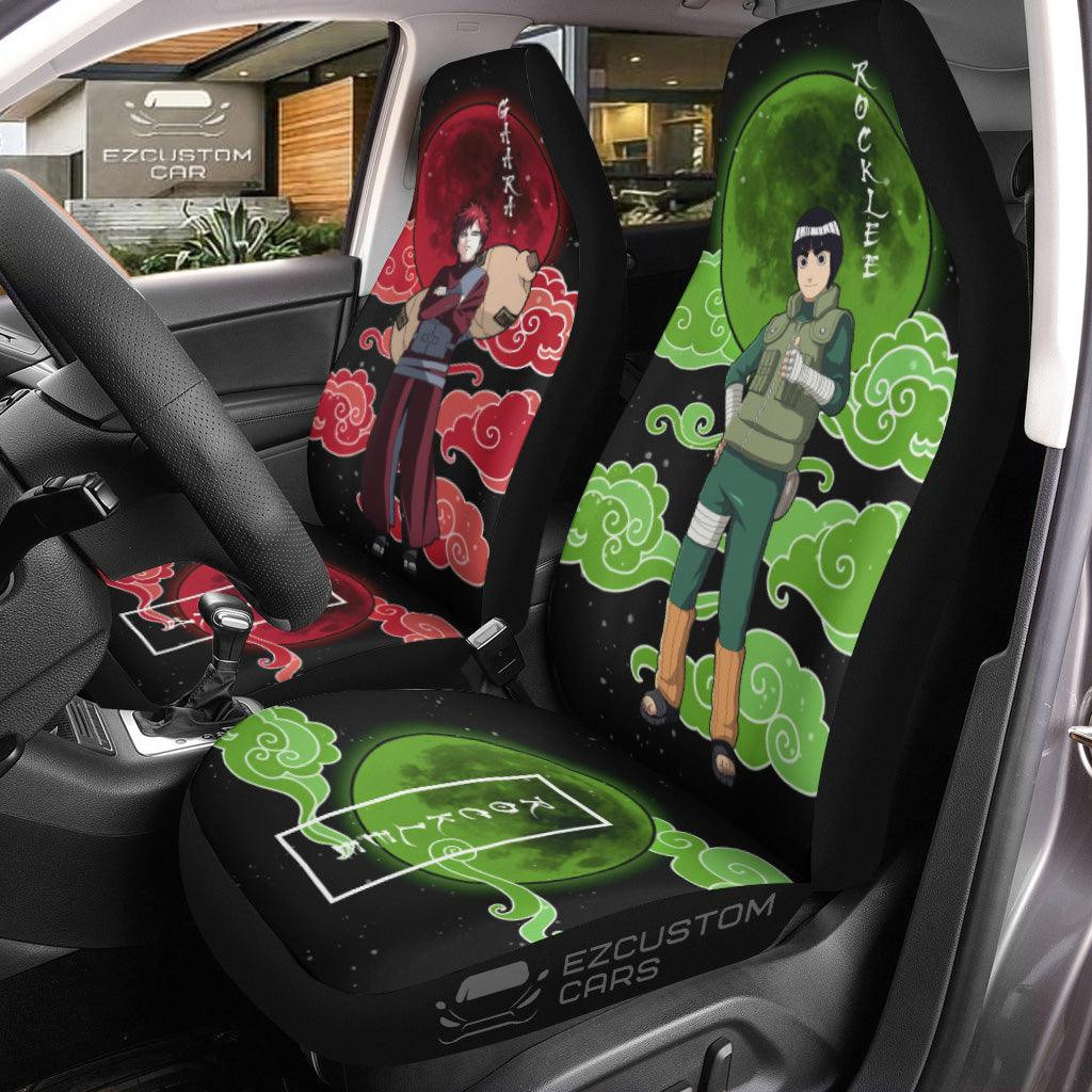 Naruto Car Seat Covers Rock Lee Mix Antique Artwork