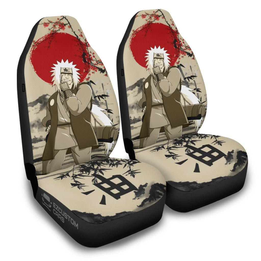 Naruto Car Seat Covers Jiraiya Mix Antique Artwork