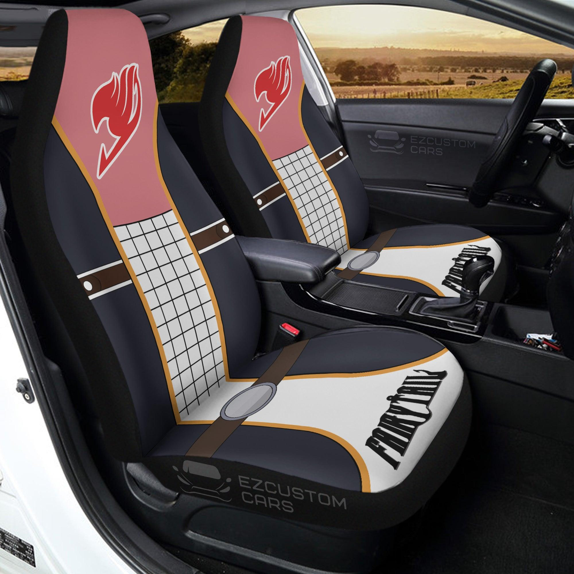 Natsu Dragneel Fairy Tail Car Seat Covers