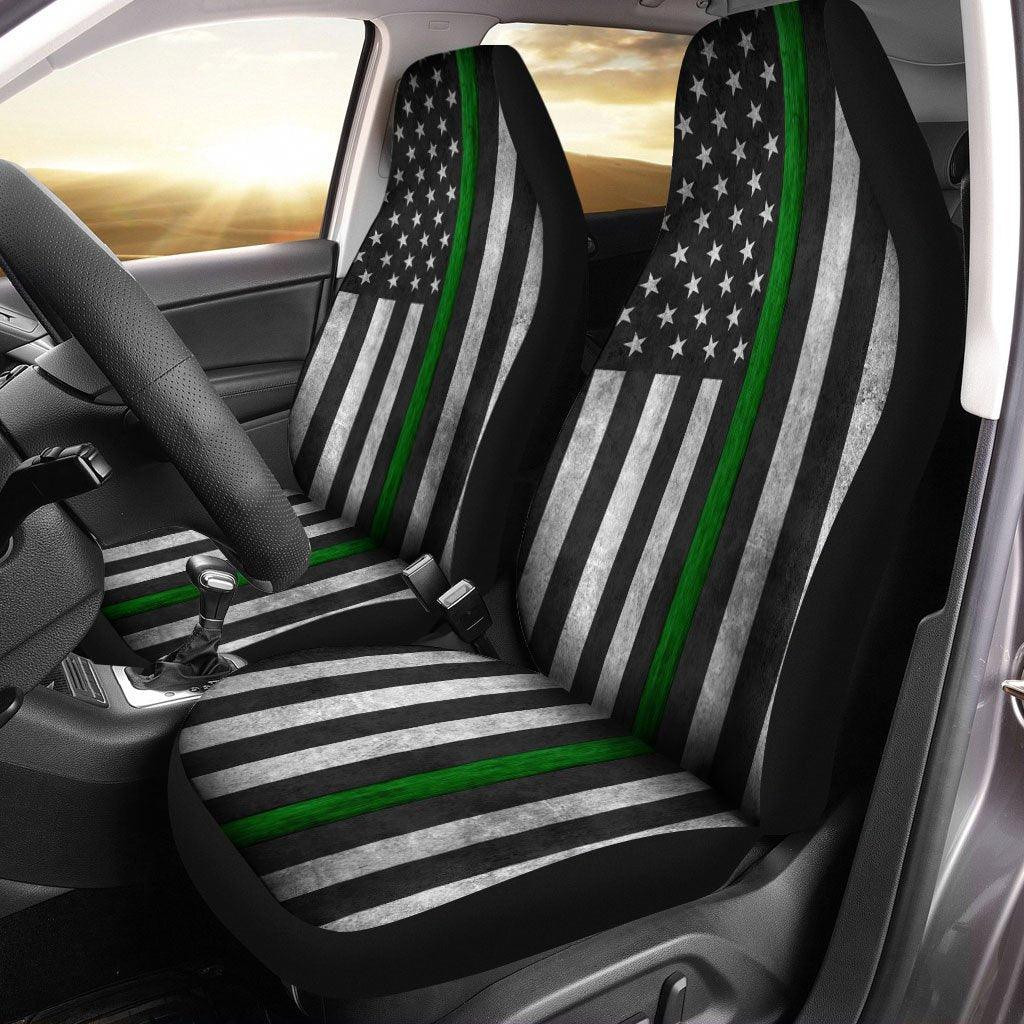 Navy US Flag Car Seat Covers