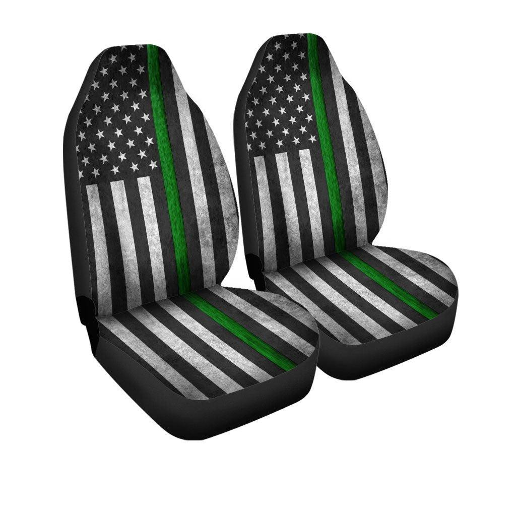 Navy US Flag Car Seat Covers