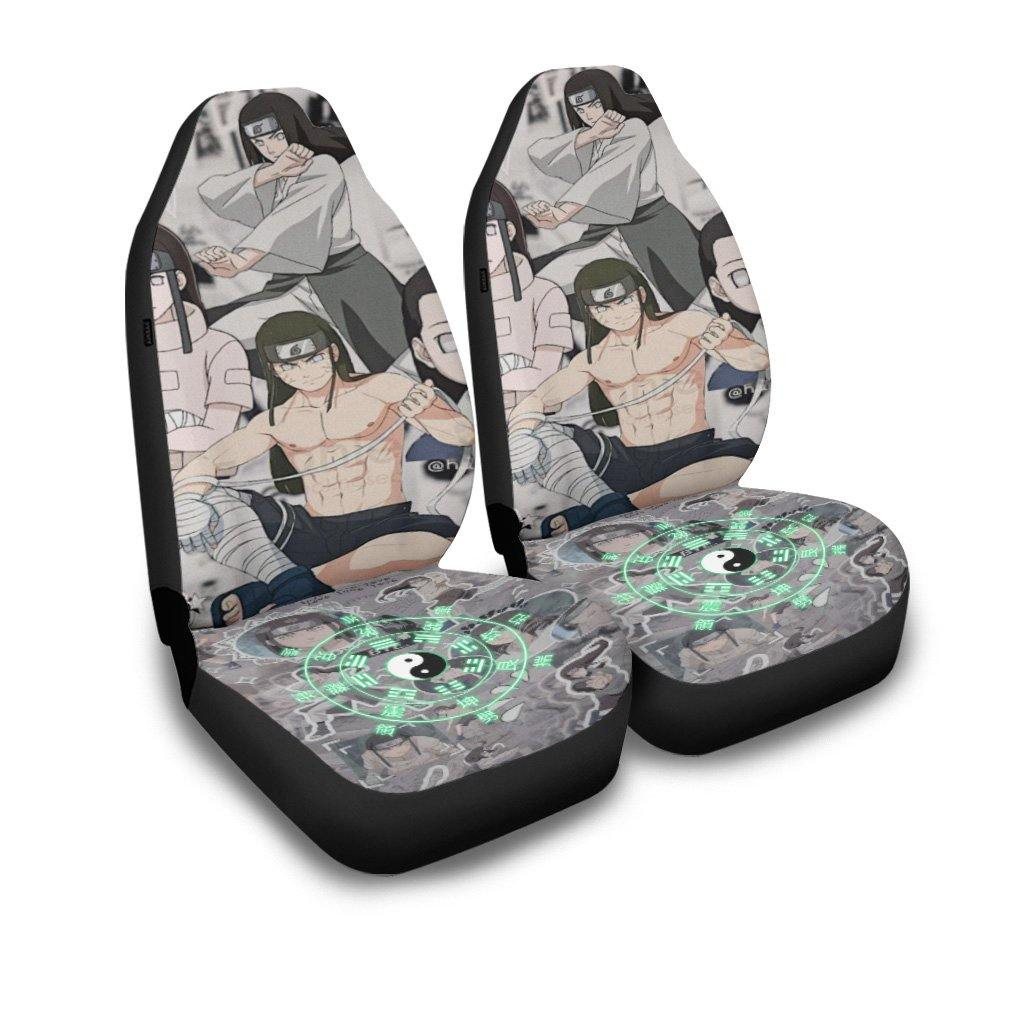 Neji Car Seat Covers Naruto Anime Car Decor