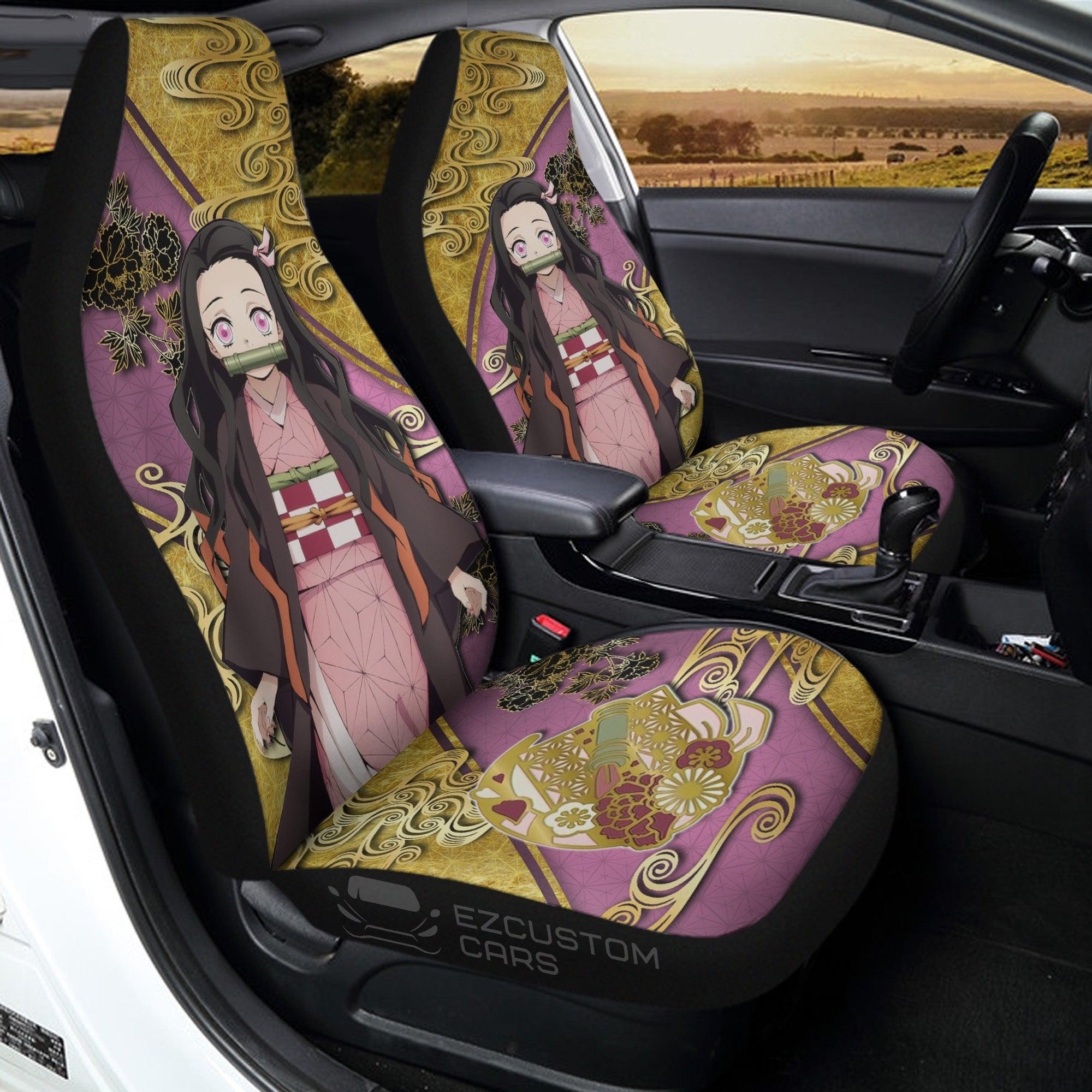Nezuko Kamado Demon Slayer Car Seat Covers