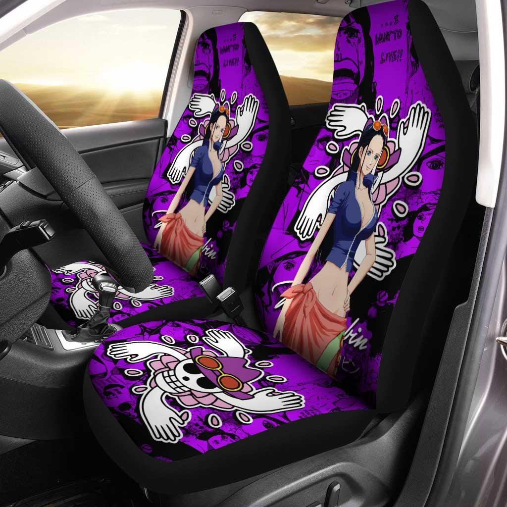 Nico Robin Personalized Car Seat Covers Custom One Piece Anime