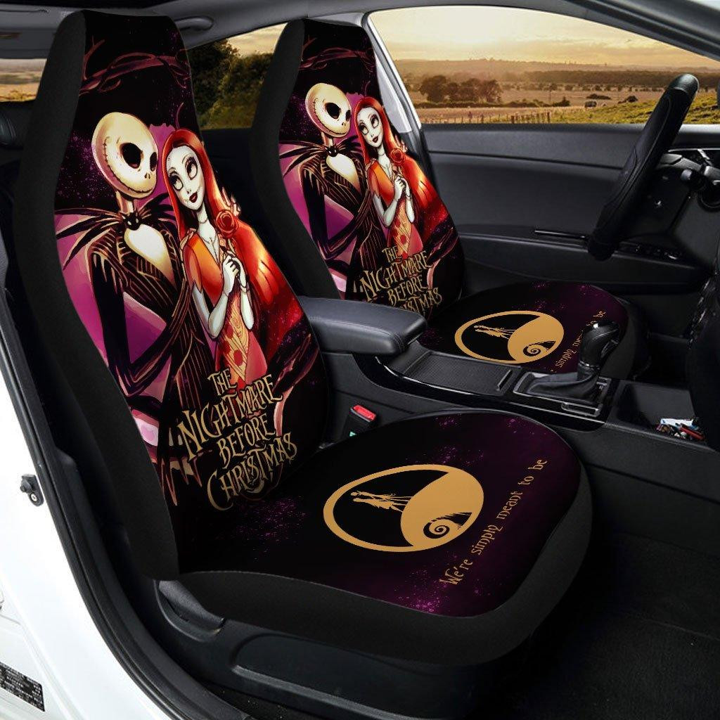 Nightmare Before Christmas Cartoon Car Seat Covers