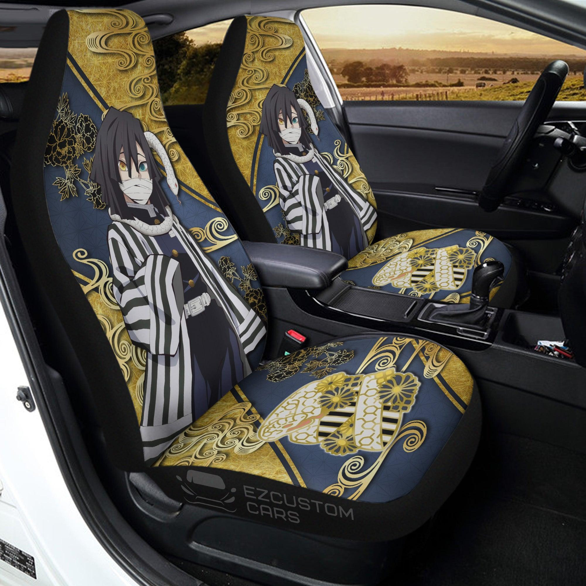 Obanai Iguro Demon Slayer Car Seat Covers