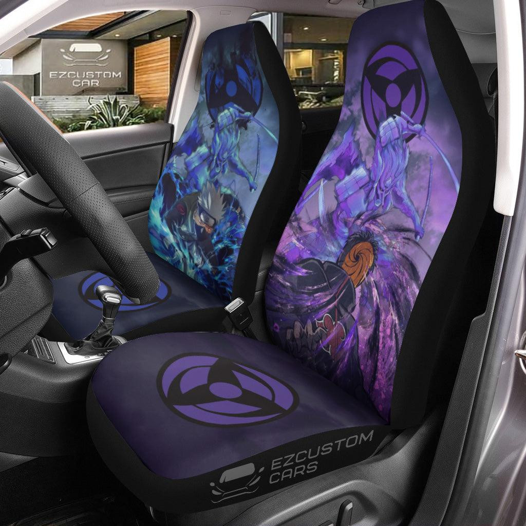 Kakashi and Obito Naruto Anime Car Seat Covers