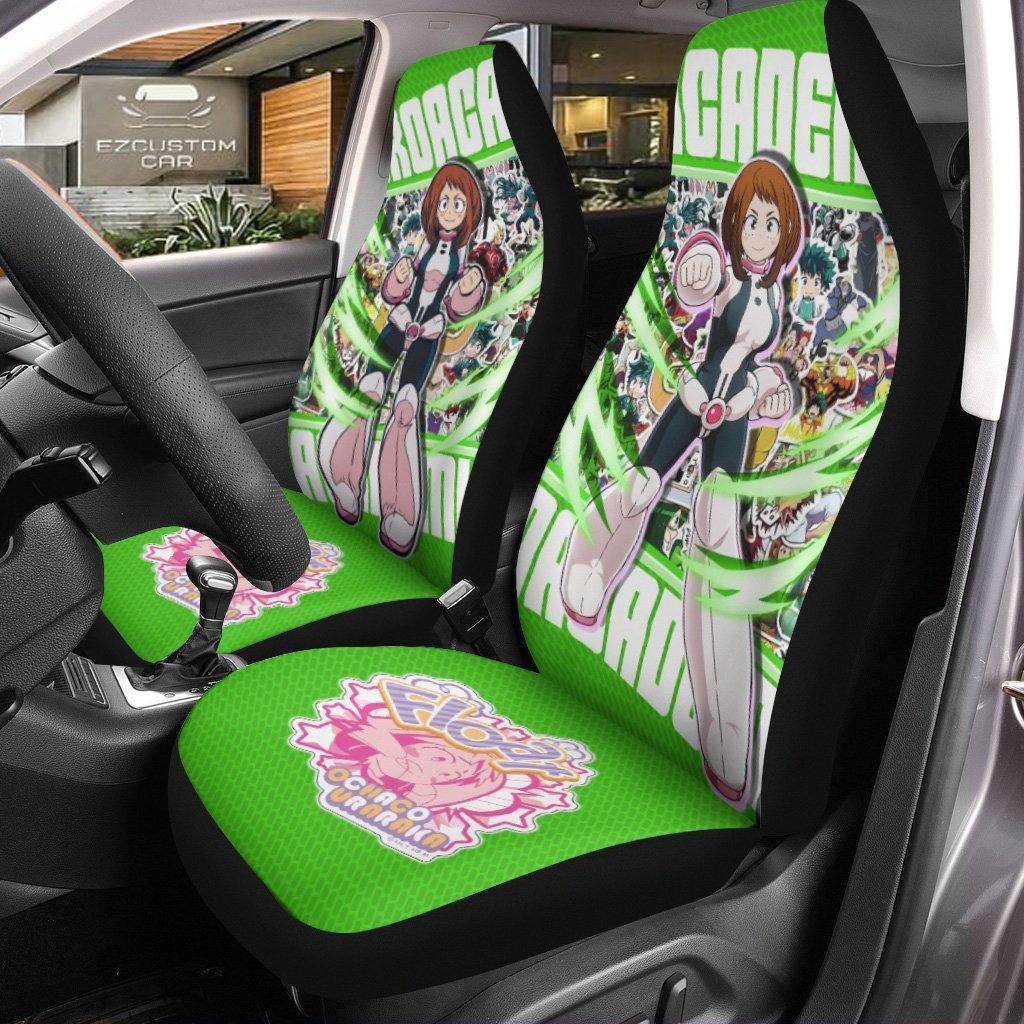 My Hero Academia Car Accessories Anime Car Seat Covers Uraraka Ochaco MHA
