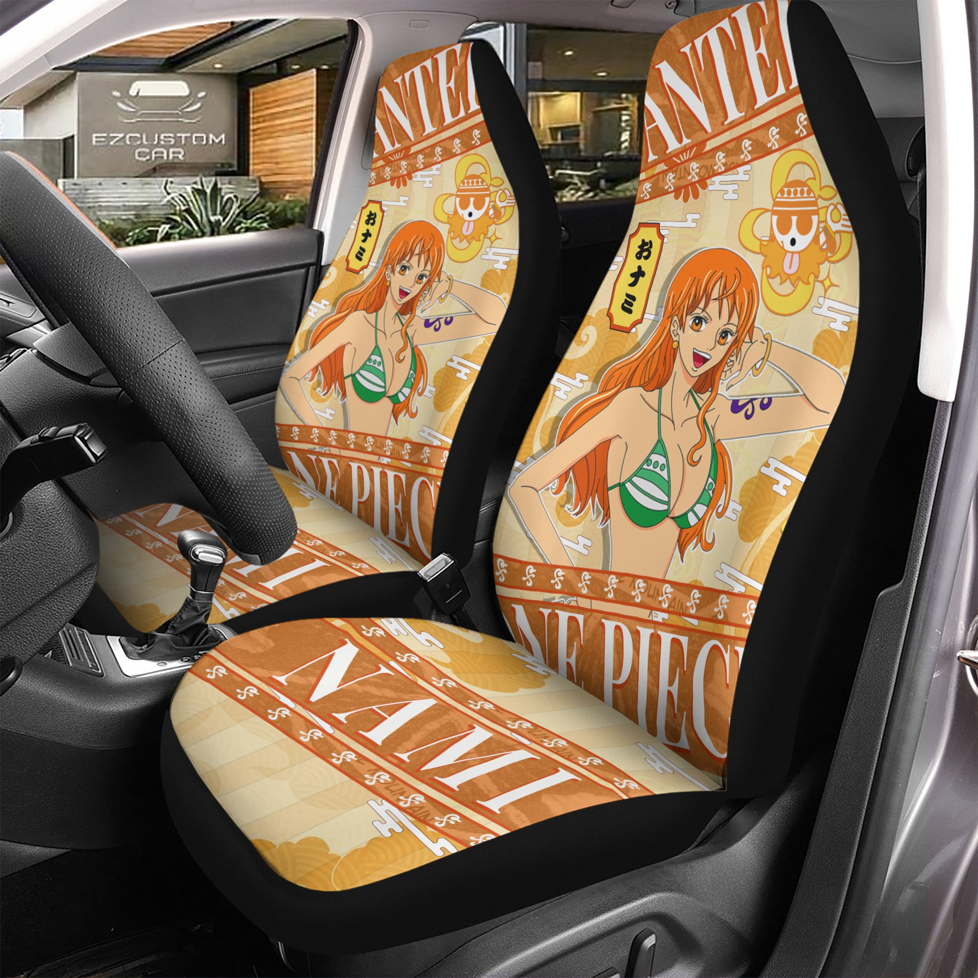One Piece Nami Custom Car Seat Covers