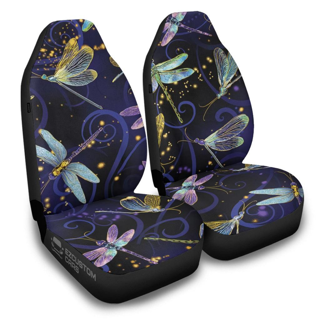 Pattern Dragonfly Car Seat Covers Custom Dragonfly Car Accessories