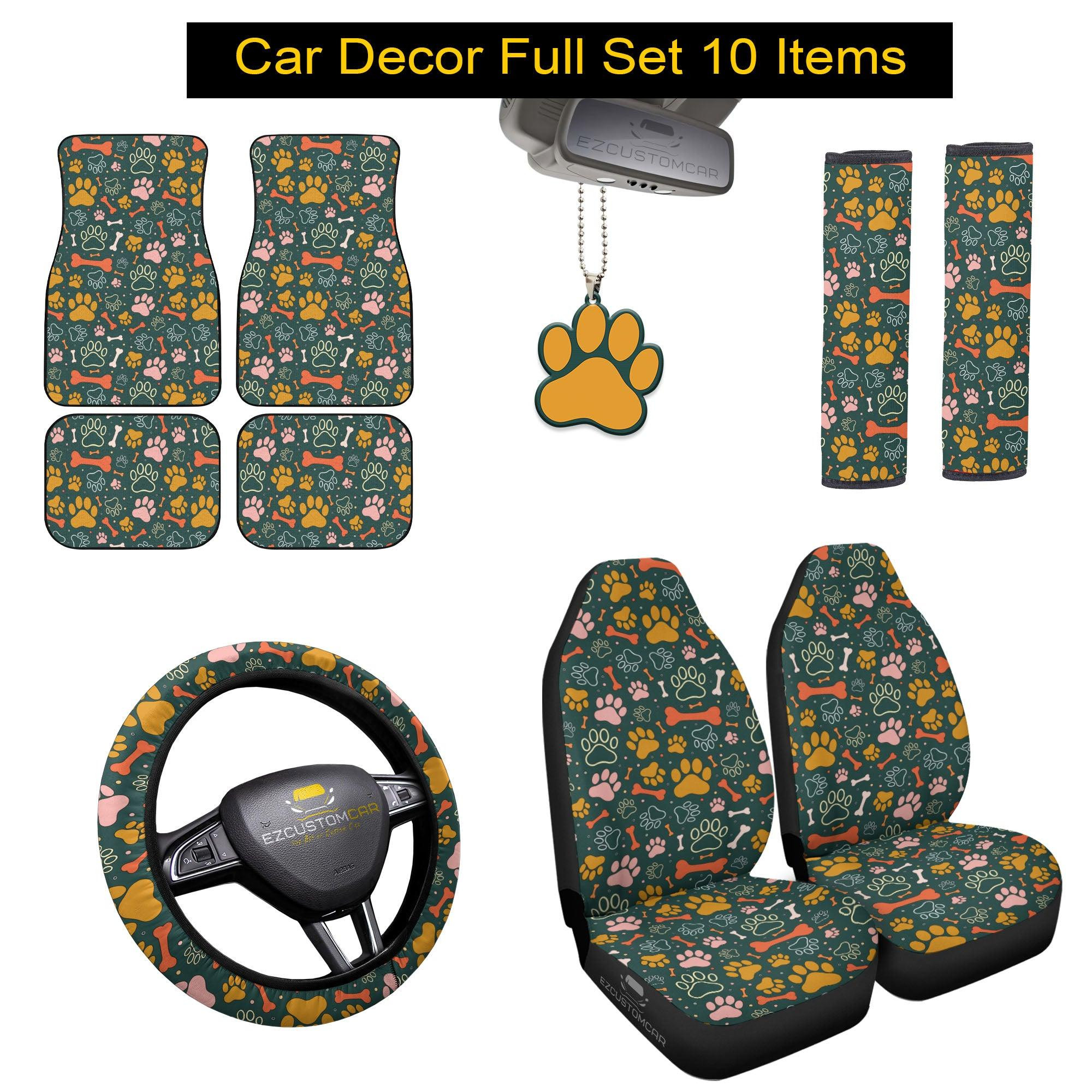 Paw Lover Bundle Car Mats x Seat Covers Set Paw Lover Bundle Car Mats x Seat Covers Set