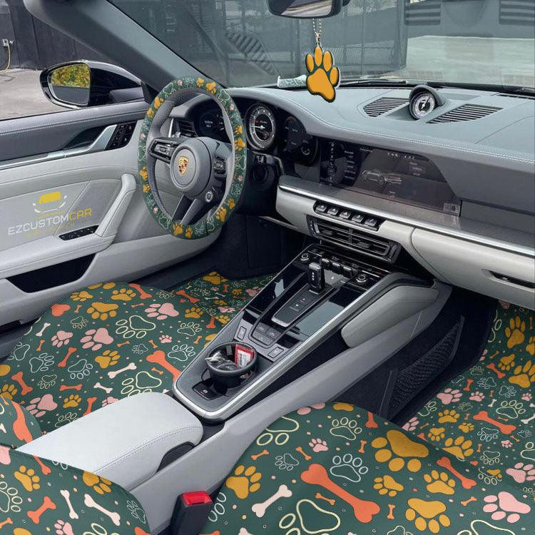 Paw Lover Bundle Car Mats x Seat Covers Set