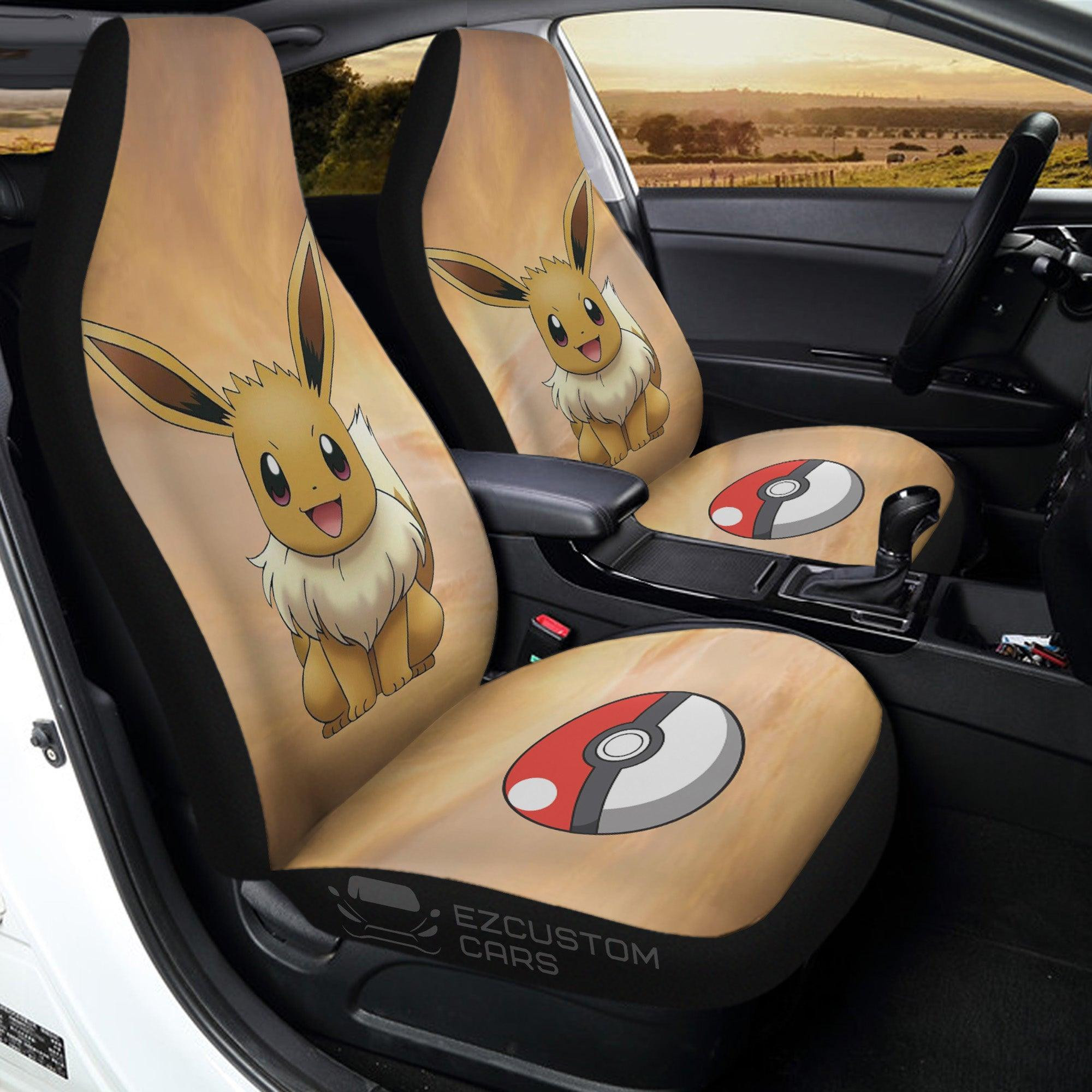 Pokemon Anime Steering Wheel Cover Eevee