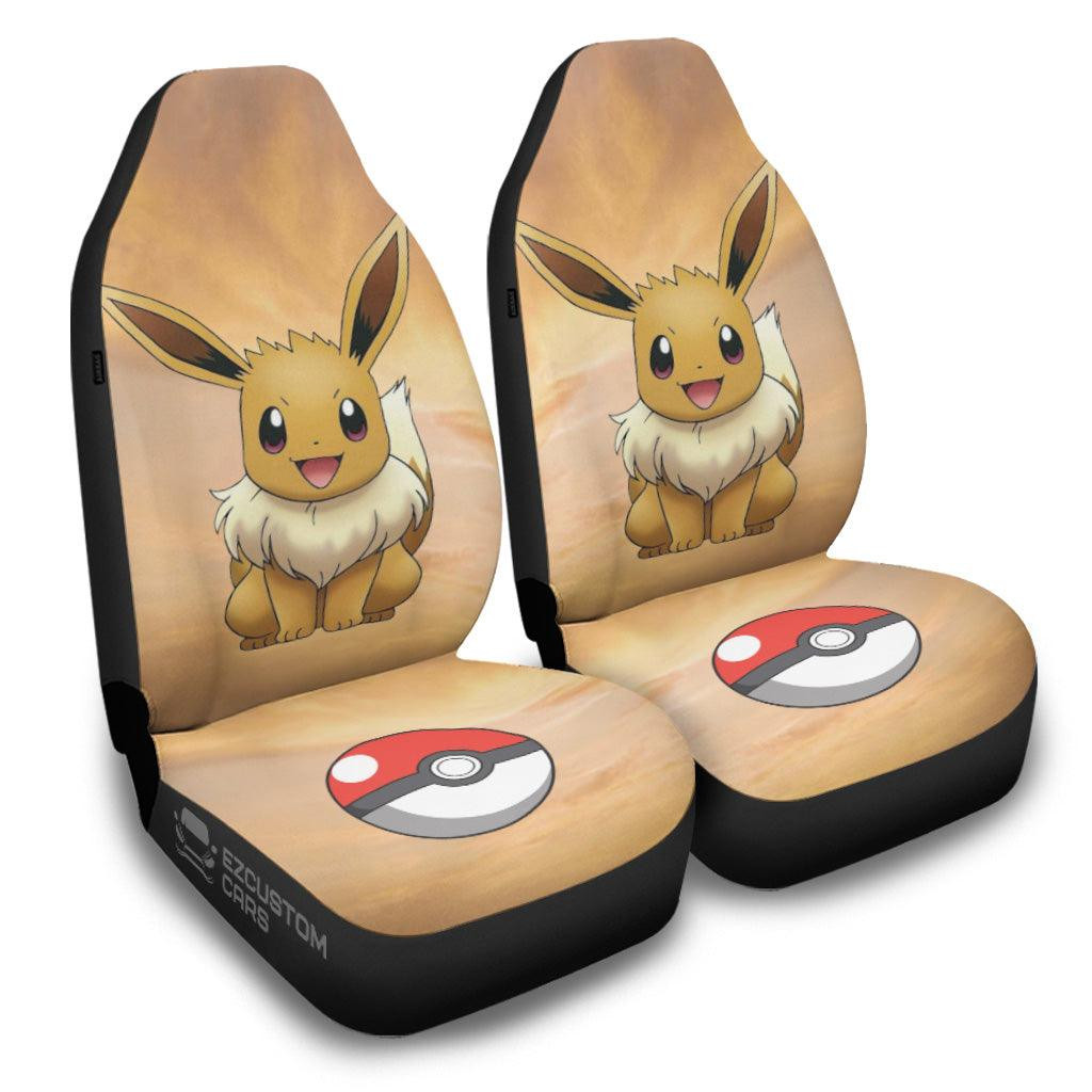 Pokemon Car Seat Covers Eevee Amazing