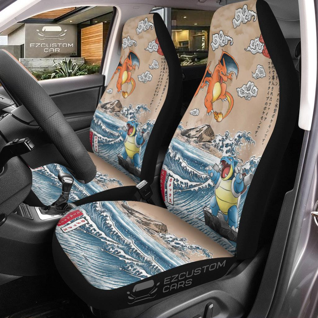 Pokemon Car Seat Covers Chibi