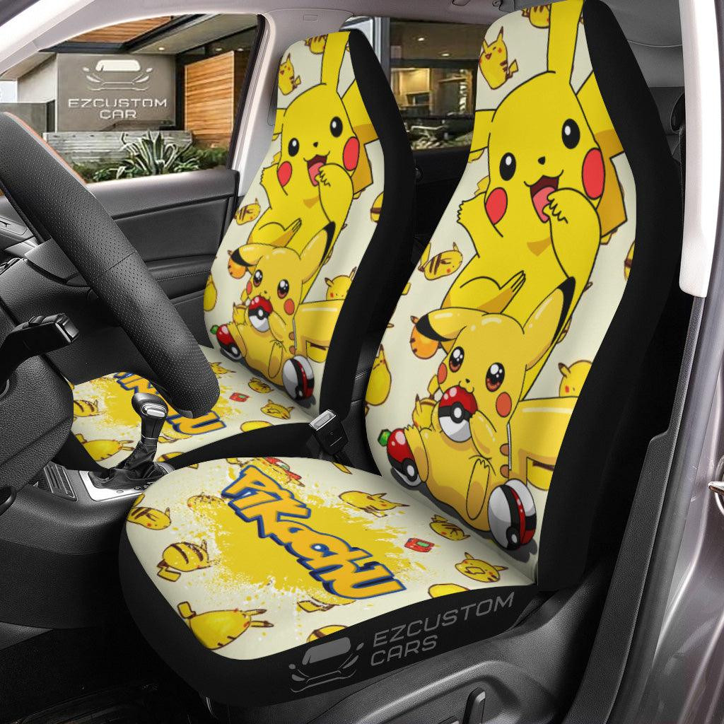 Pokemon Car Seat Covers Chibi