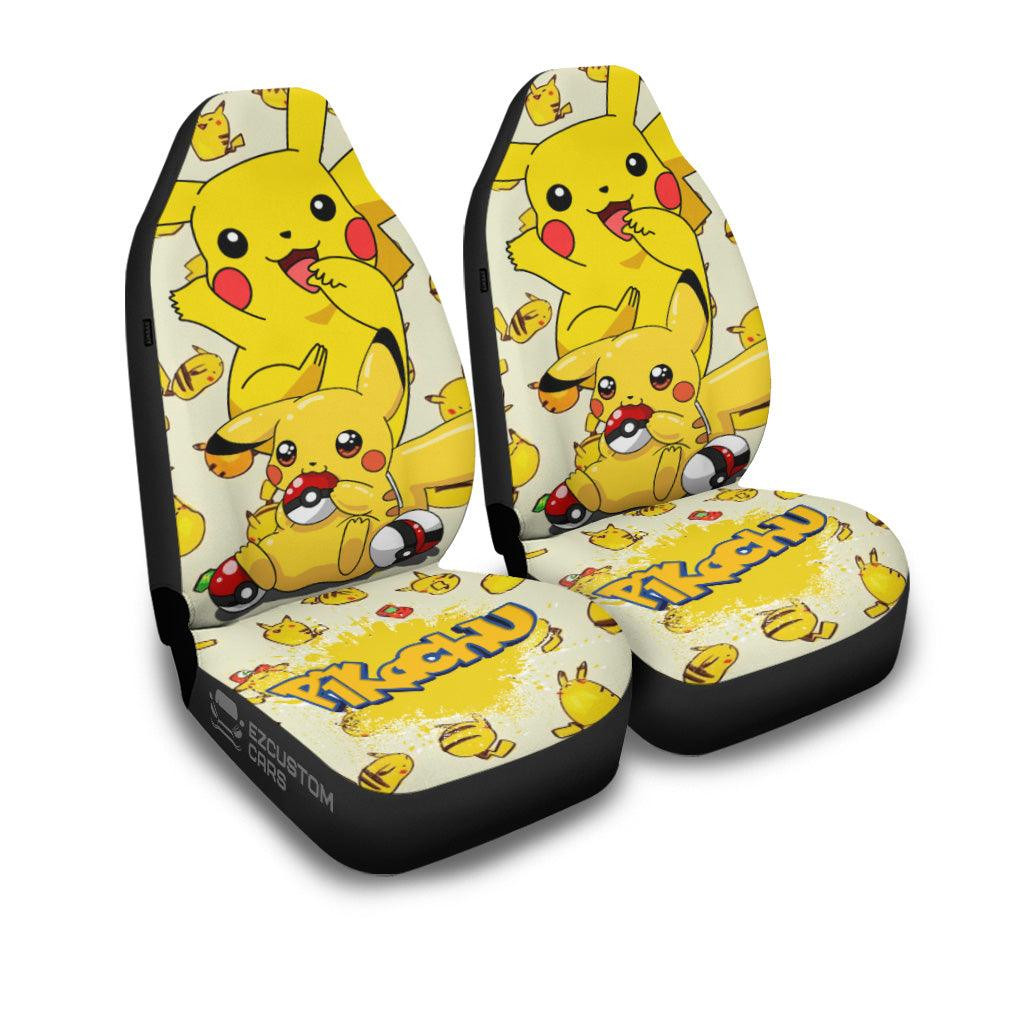Pokemon Car Seat Covers Pikachu