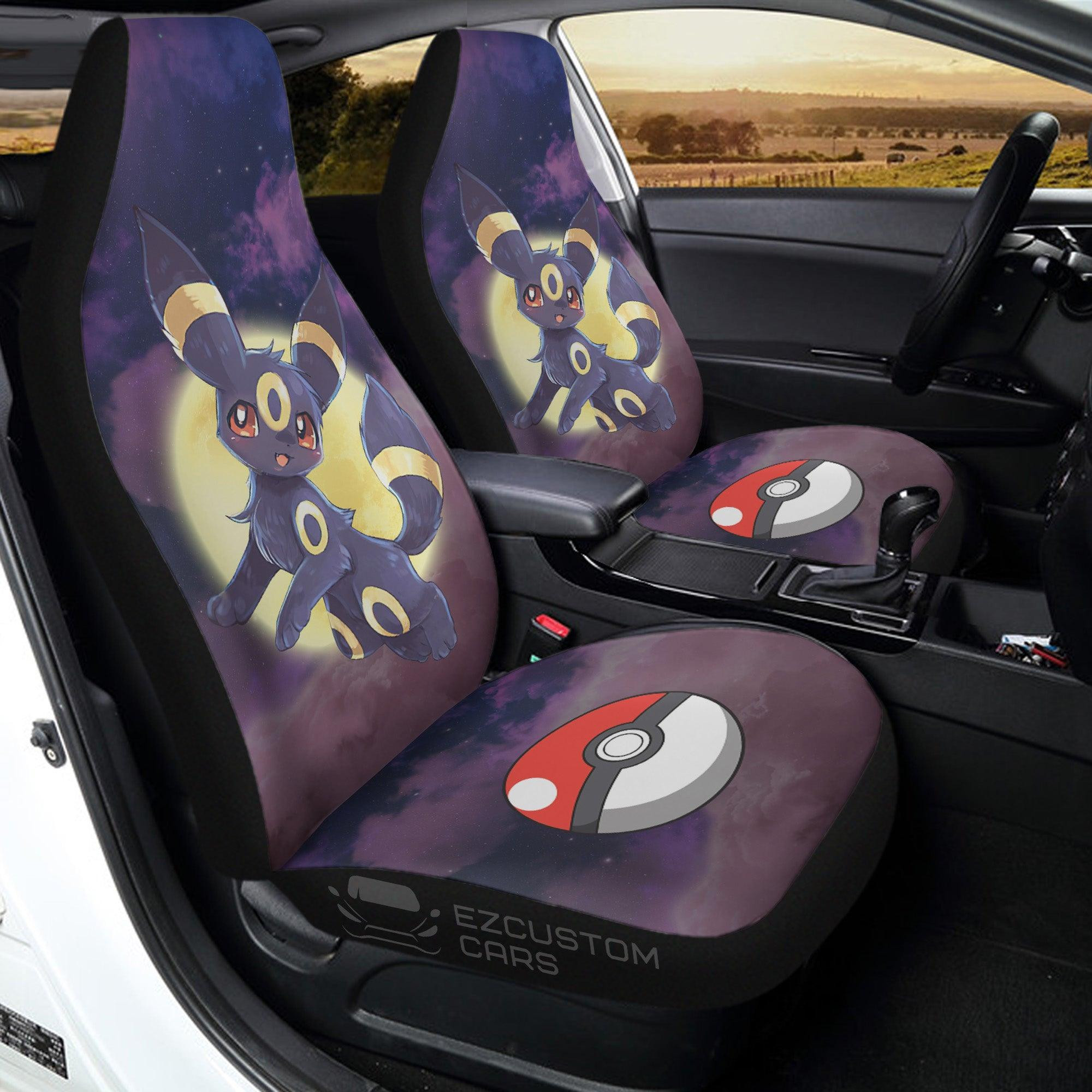 Pokemon Seat Belt Covers Umbreon Light in the Dark