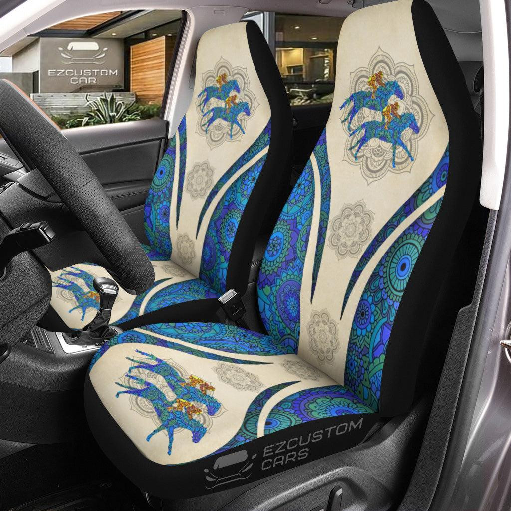 Racing Horse Car Seat Covers Custom Horse Car Accessories
