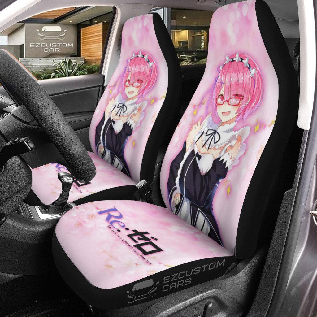 Ram ReZero Anime Car Seat Covers